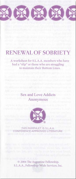 Renewal Of Sobriety