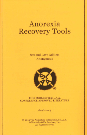 Anorexia Recovery Tools